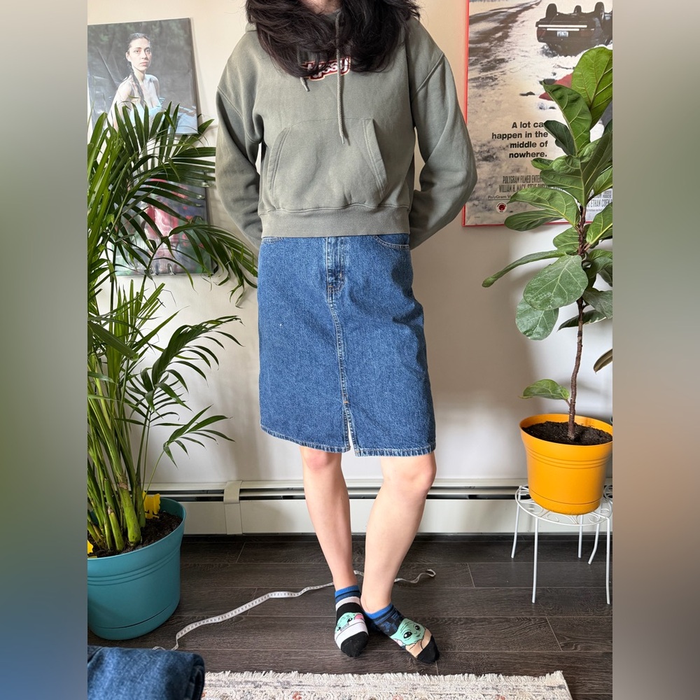 Vintage Eddie Bauer Denim Skirt